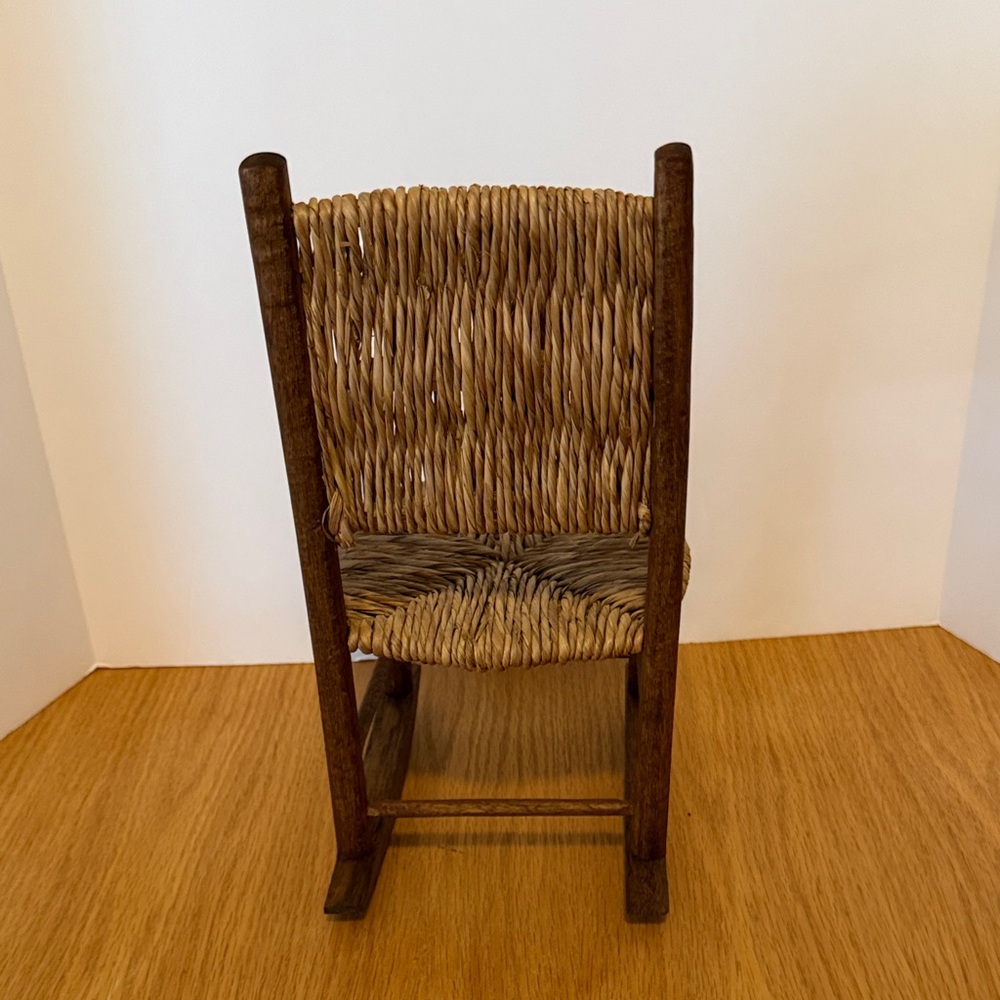 Vintage Doll Rocking Chair - Picture 3 of 6